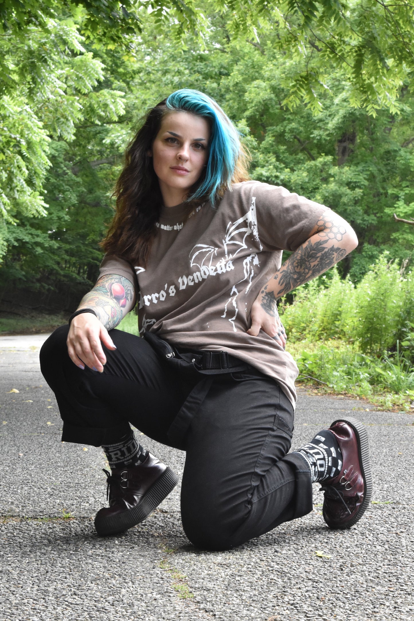 "lightning" tee