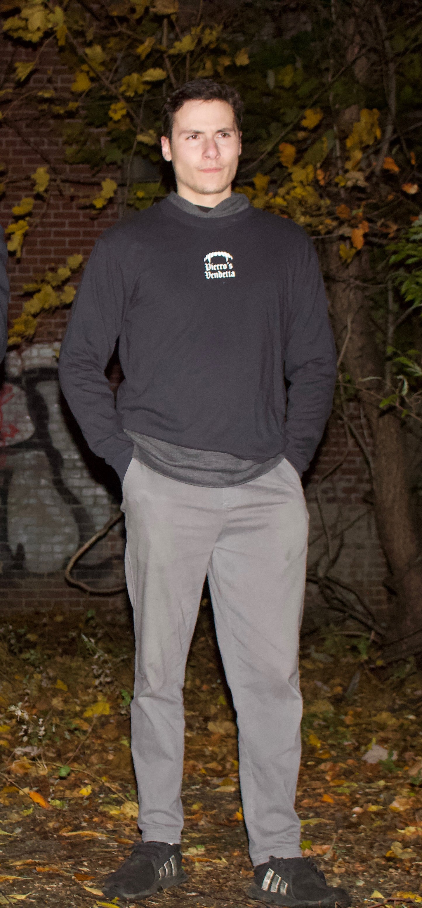 "fang" long-sleeve tee