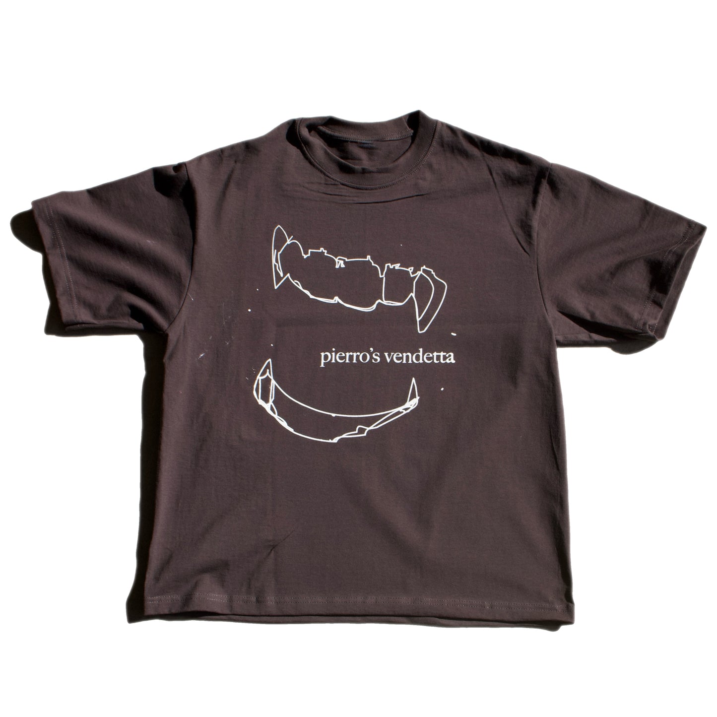"intentions" box cut tee